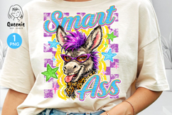 Sarcastic Smart Funny Donkey Pun Farm Animal Product Image 1