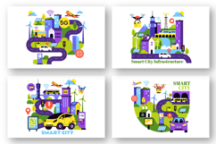 10 Smart City Infrastructure Illustration Product Image 2