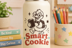 Smart Cookie SVG, Funny Back to School Duck PNG for Cricut Product Image 3
