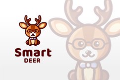Smart Deer Logo Template Product Image 1