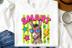 Smart Donkey Preppy Stripes Background Product Image 3