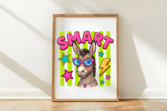 Smart Donkey Preppy Stripes Background Product Image 4