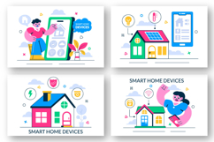 10 Smart Home Devices Illustration Product Image 2