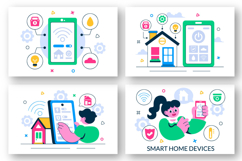 10 Smart Home Devices Illustration Product Image 3