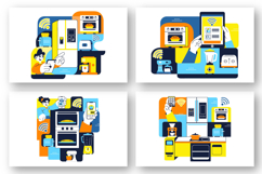 10 Smart Kitchen Appliances Illustration Product Image 2