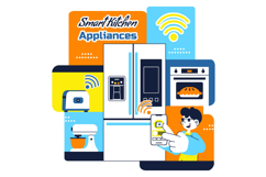 10 Smart Kitchen Appliances Illustration Product Image 4