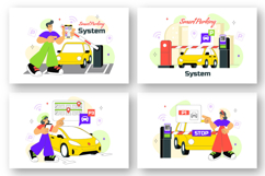 10 Smart Parking System Illustration Product Image 2