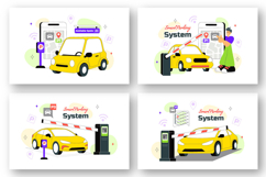 10 Smart Parking System Illustration Product Image 3