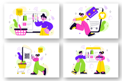 10 Smart Retail Store Illustration Product Image 2