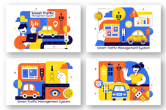 10 Smart Traffic Management System Illustration Product Image 2