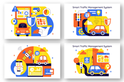10 Smart Traffic Management System Illustration Product Image 3
