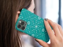 Green Christmas digital paper |Christmas ornament pattern Product Image 4