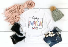 Happy Twosday Svg, Twosday Shirt Svg, 2-22-22 Svg, Twosday Product Image 5
