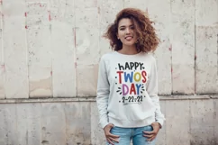 Twosday Shirt Svg, Happy Twosday Svg, 2-22-22 Svg Png Dxf Product Image 5
