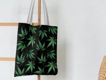 Marijuana pattern. Cannabis Digital Paper Product Image 2