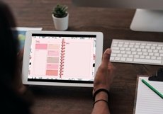 Daily Digital Planner 1 pages easy use Product Image 12