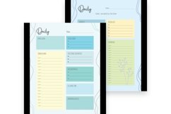Daily Planner Printable , Daily Planner Digital for easy acc Product Image 8