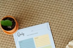 Daily Planner Printable , Daily Planner Digital for easy acc Product Image 23