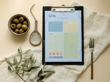 Daily Planner Printable , Daily Planner Digital for easy acc Product Image 14