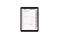 Monthly , Finance,Weight,Digital Planner Product Image 19