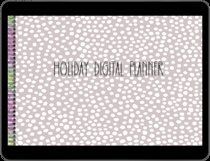 Holiday Digital Planner with Hyperlinks each pages for easy Product Image 7