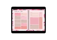12 Monthly Digital Planner with Hyperlinks each pages Product Image 8