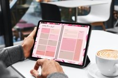 12 Monthly Digital Planner with Hyperlinks each pages Product Image 17