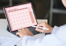 Weekly Meal Digital Planner with Hyperlinks each pages Product Image 11
