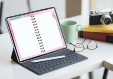 Blank Monthly Digital Note &amp; Planner Sticker Book Product Image 27