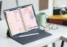 Undated Digital Planner Colorful Theme Product Image 10