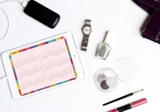 Undated Digital Planner,Expense,Holiday Planner Colorful Product Image 19
