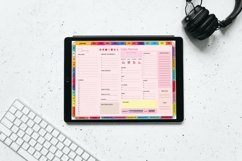 Undated Digital Planner,Expense,Holiday Planner Colorful Product Image 18
