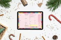 Undated Digital Planner,Expense,Holiday Planner Colorful Product Image 17