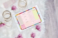 Undated Digital Planner,Expense,Holiday Planner Colorful Product Image 14