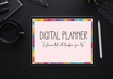 Undated Digital Planner,Expense,Holiday Planner Colorful Product Image 12