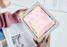 Undated Digital Planner,Expense,Holiday Planner Colorful Product Image 10