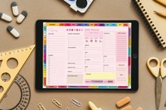 Undated Digital Planner,Expense,Holiday Planner Colorful Product Image 3