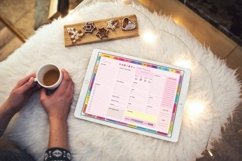 Undated Digital Planner,Expense,Holiday Planner Colorful Product Image 28
