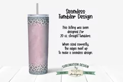 Stop and Smell the Flowers Gnome 20oz Seamless Tumbler Wrap Product Image 2