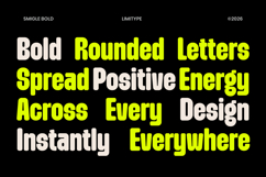 Smigle - Bold Rounded Font Product Image 9