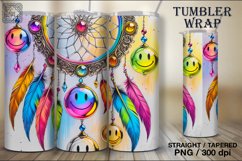 4 Smile Dreamcatcher Tumbler Wrap Sublimations, 20 oz Product Image 2