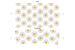 smile daisy 40oz quencher tumbler sublimation full wrap high resolution transparant background