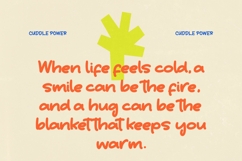 Smile Hug Sticky Notes Font Product Image 2