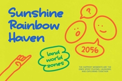 Smile Hug Sticky Notes Font Product Image 13