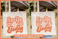 Smile More Today PNG | Mental Health Sublimation Design Product Image 3