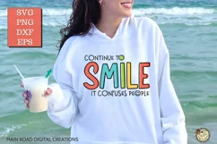 Colorful Smile SVG Design 
