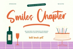 Smiles Chapter - Bold Brush Font Product Image 1