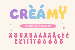 Smiley Candy | Webfont Cute Emoji Decorative Font Product Image 6