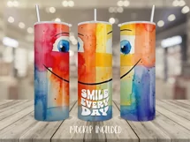 Smiley Face Mug Sublimation Designs, Self Love Png, Positive Quotes PNG, Black History PNG, Mug Wrap