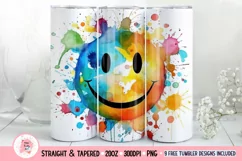 Smiley Face Mug Sublimation Designs, Self Love Png, Positive Quotes PNG, Black History PNG, Mug Wrap